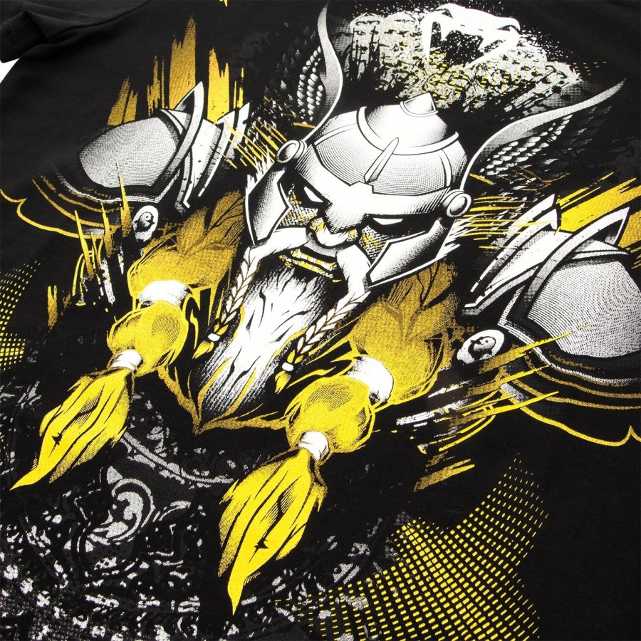 camiseta venum viking 2.0 - pretaamarela