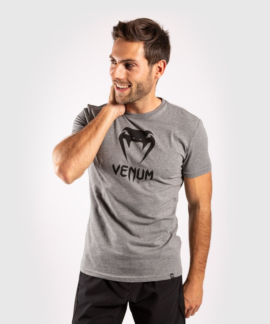 camiseta venum classic - cinza mesclado