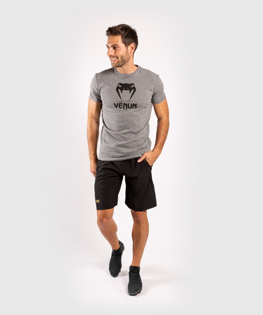 camiseta venum classic - cinza mesclado