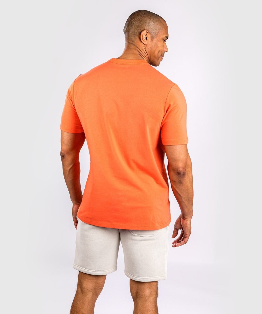 camiseta venum classic - laranjaazul marinho