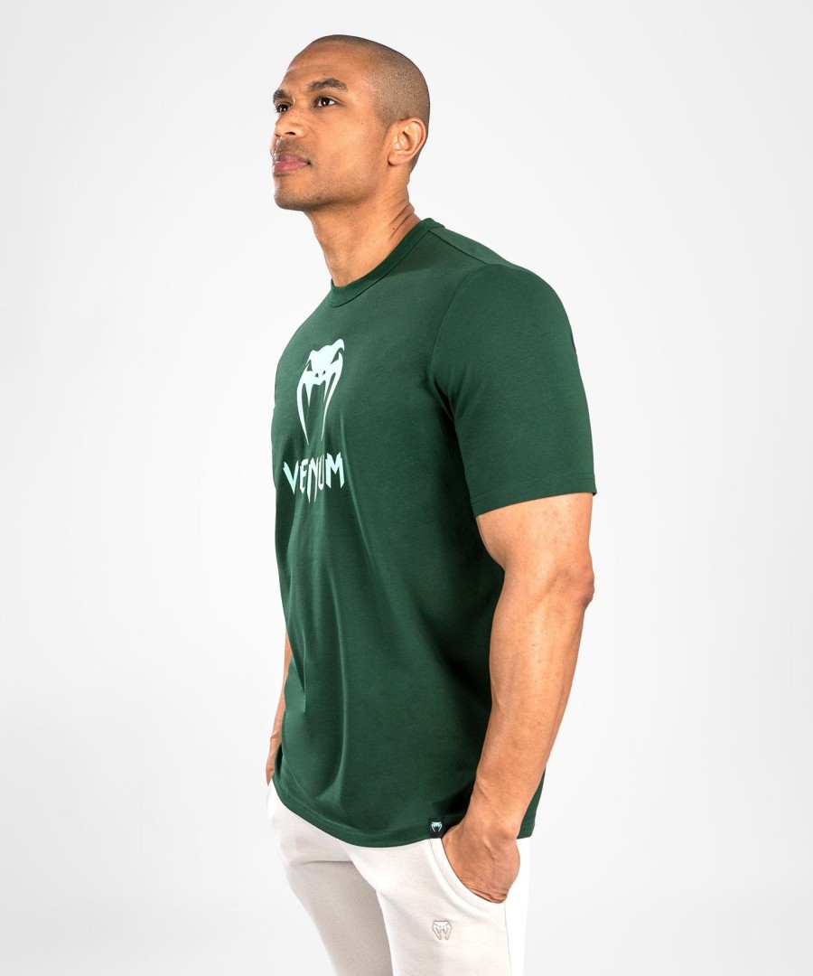 camiseta venum classic - verde escuroturquesa