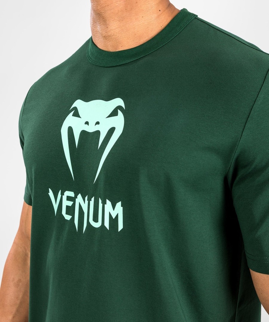 camiseta venum classic - verde escuroturquesa