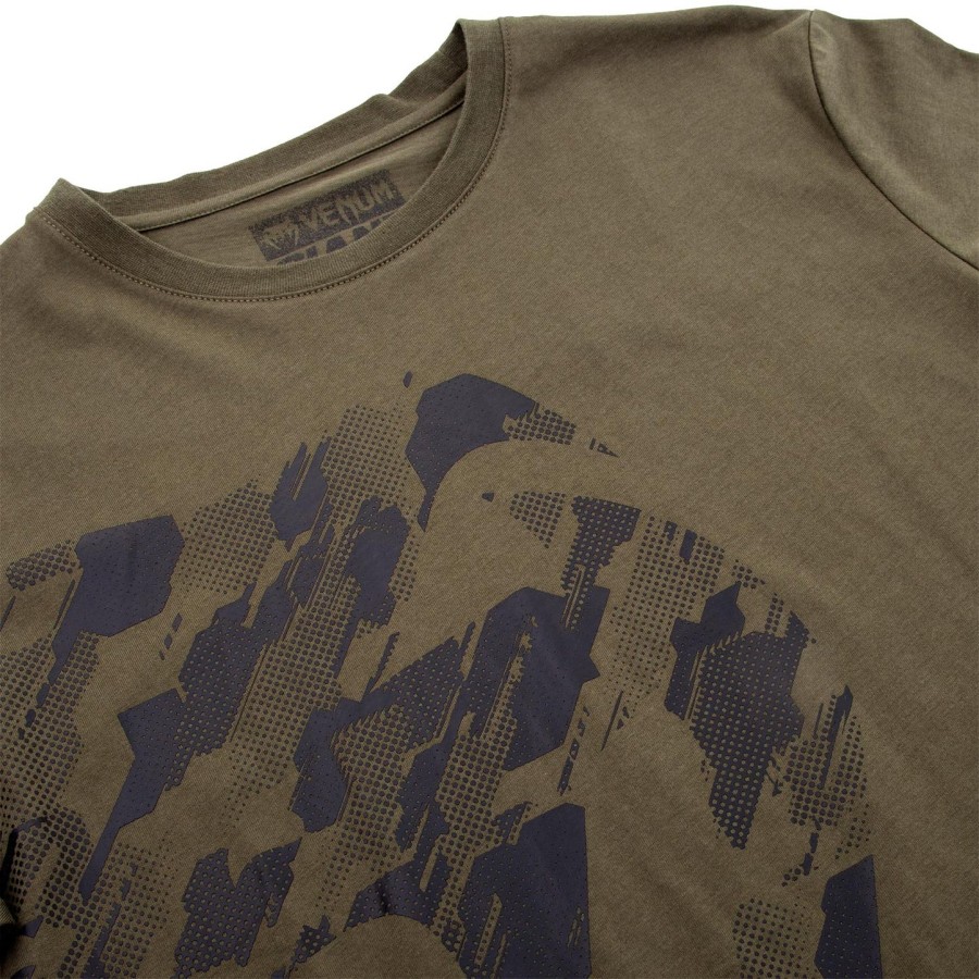 venum tecmo camiseta gigante - cáqui