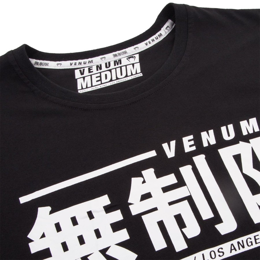 camiseta venum limitless - preta