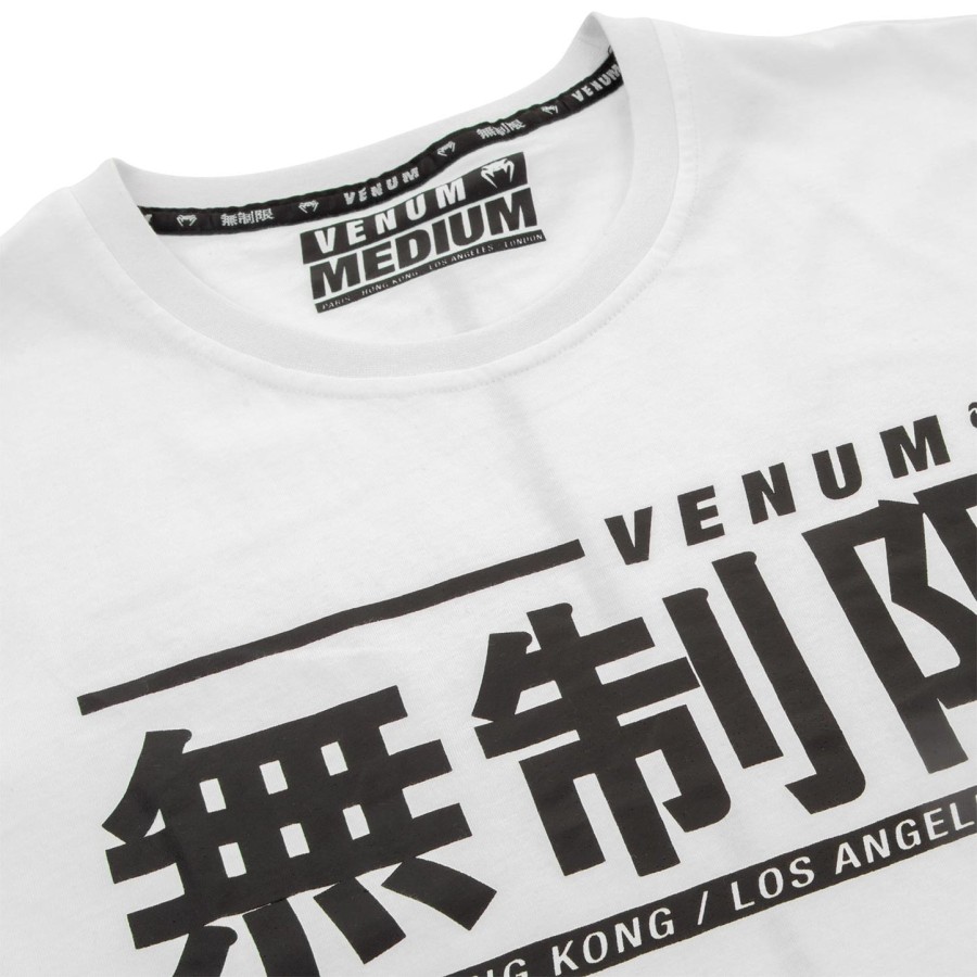 camiseta venum limitless - branca