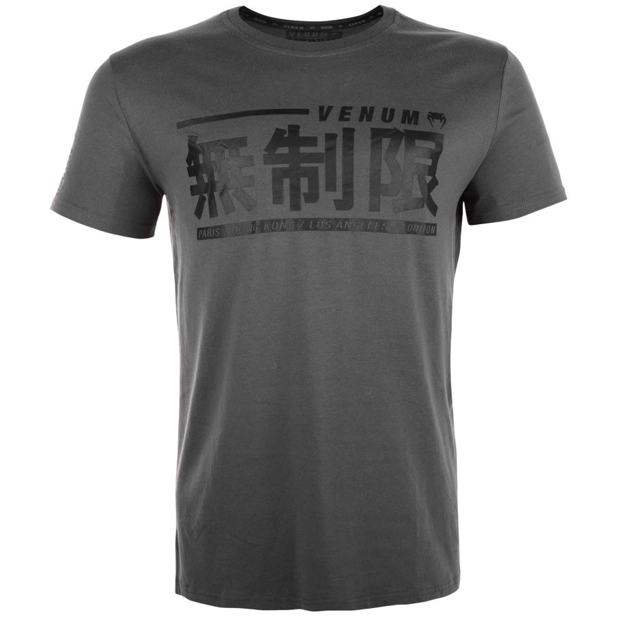 camiseta venum limitless - cinza