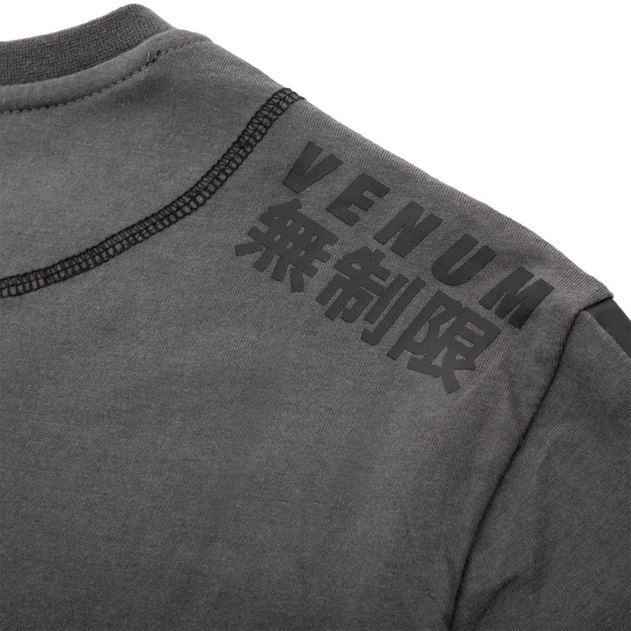 camiseta venum limitless - cinza