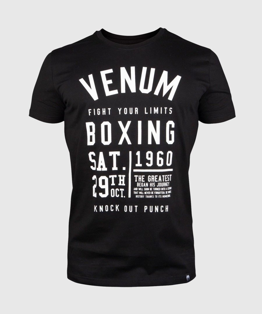 camiseta venum knock out - preta