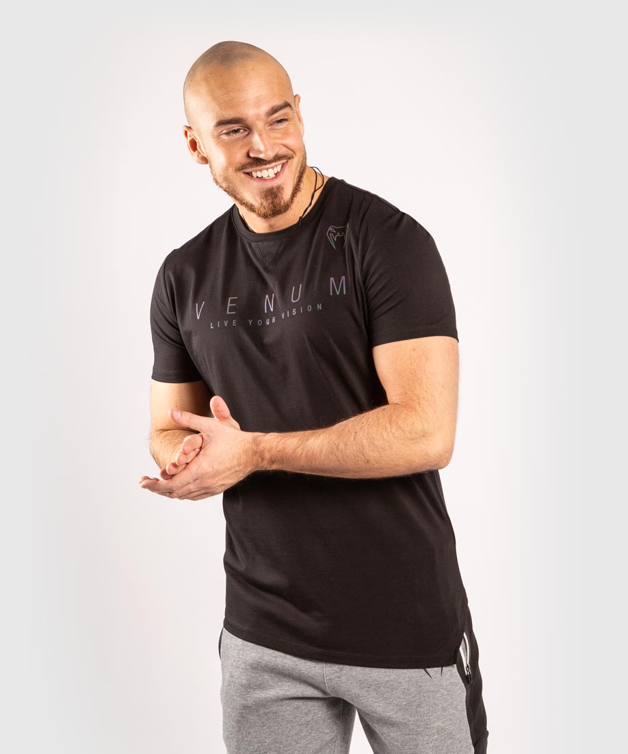 camiseta venum liveyourvision - pretairidescent