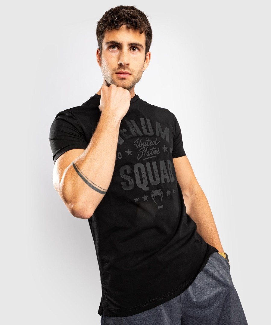 camiseta venum squad - pretapreta