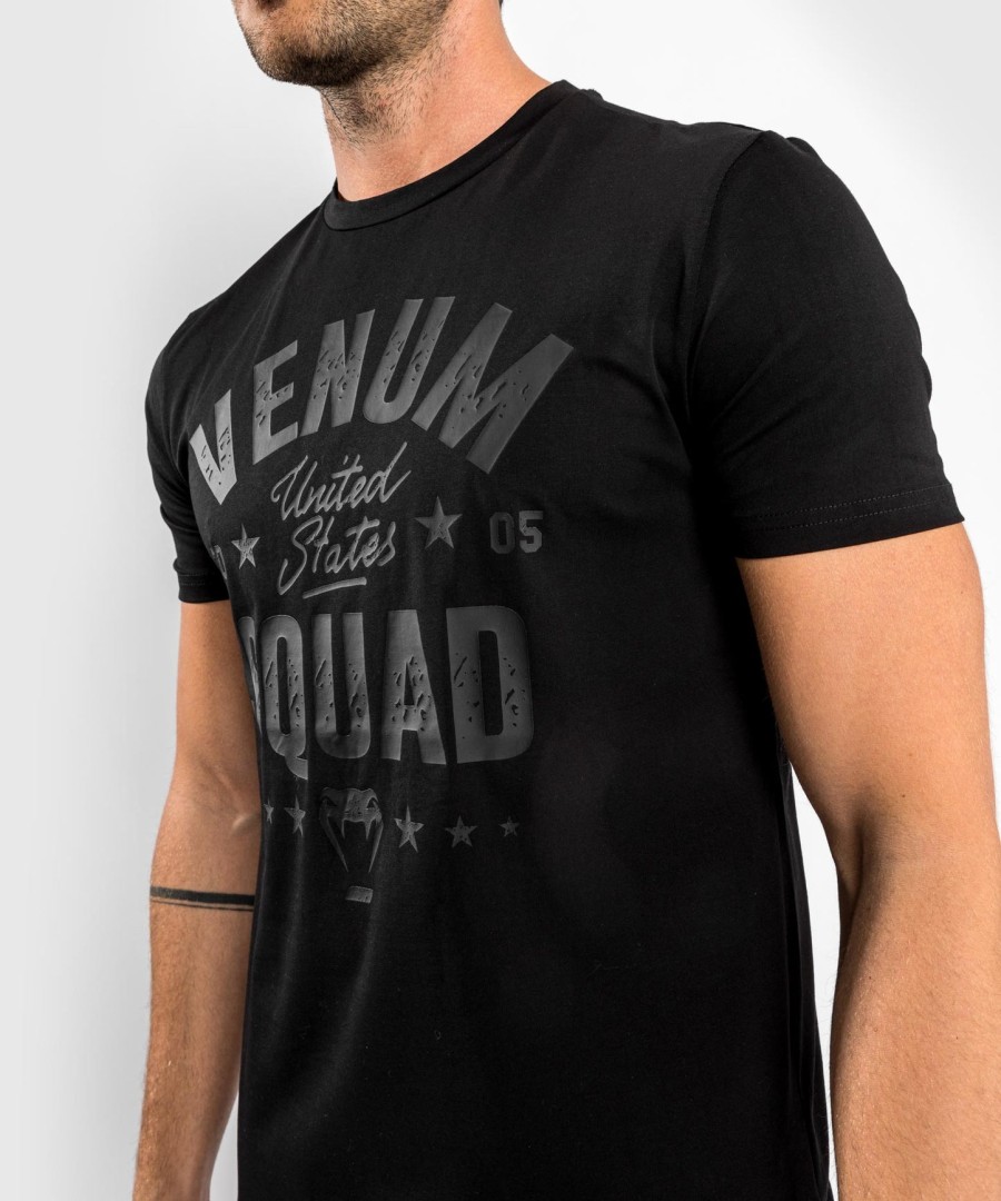 camiseta venum squad - pretapreta
