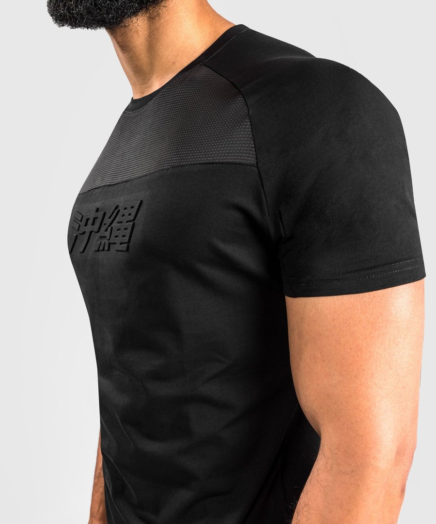 camiseta venum okinawa 3.0 - pretavermelha