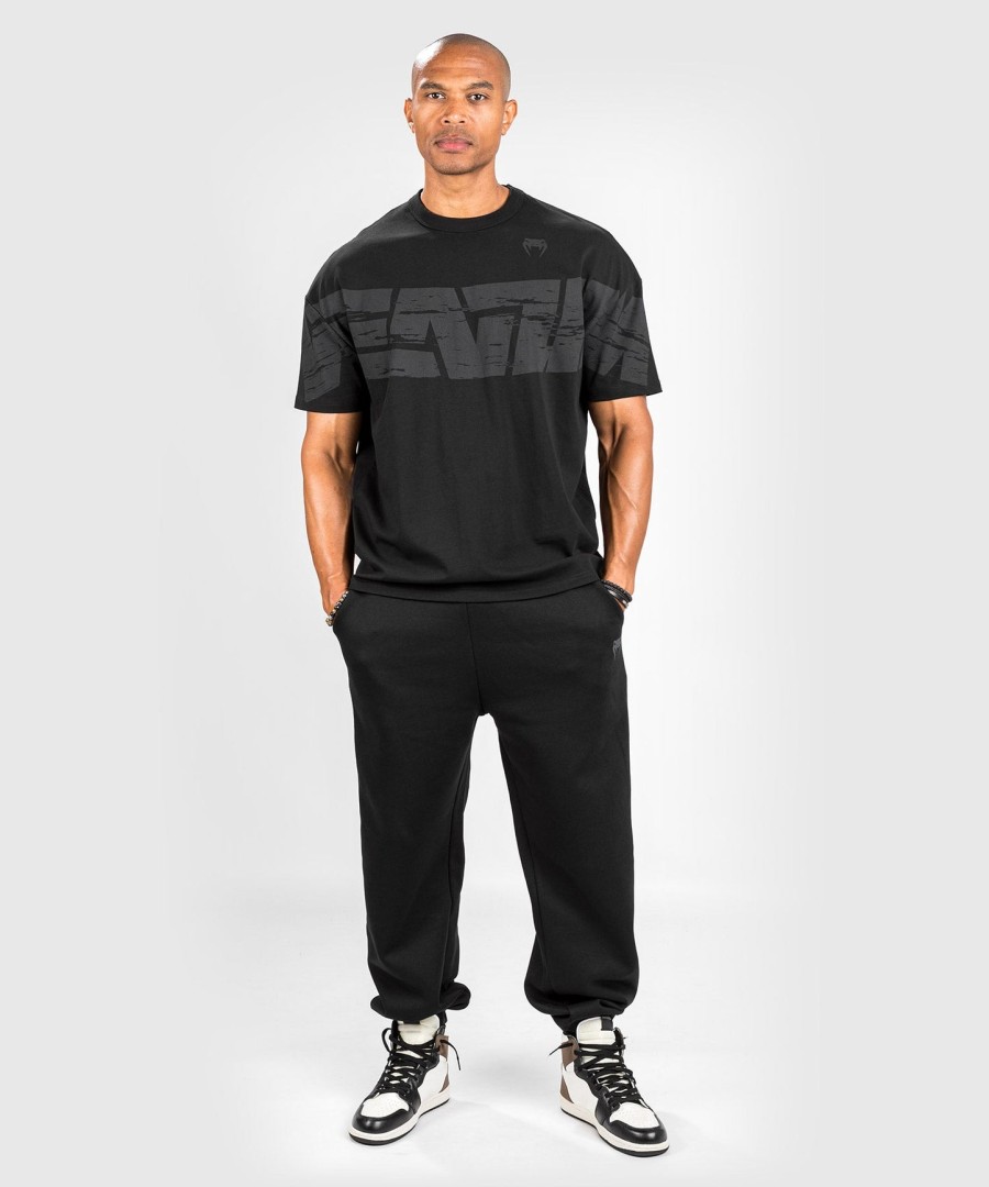 camiseta venum connect tamanho xl - modelagem oversized - preta