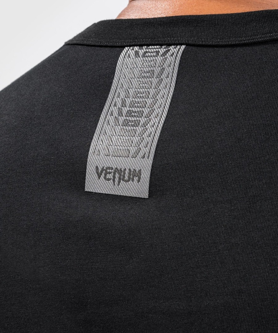 camiseta venum connect tamanho xl - modelagem oversized - preta