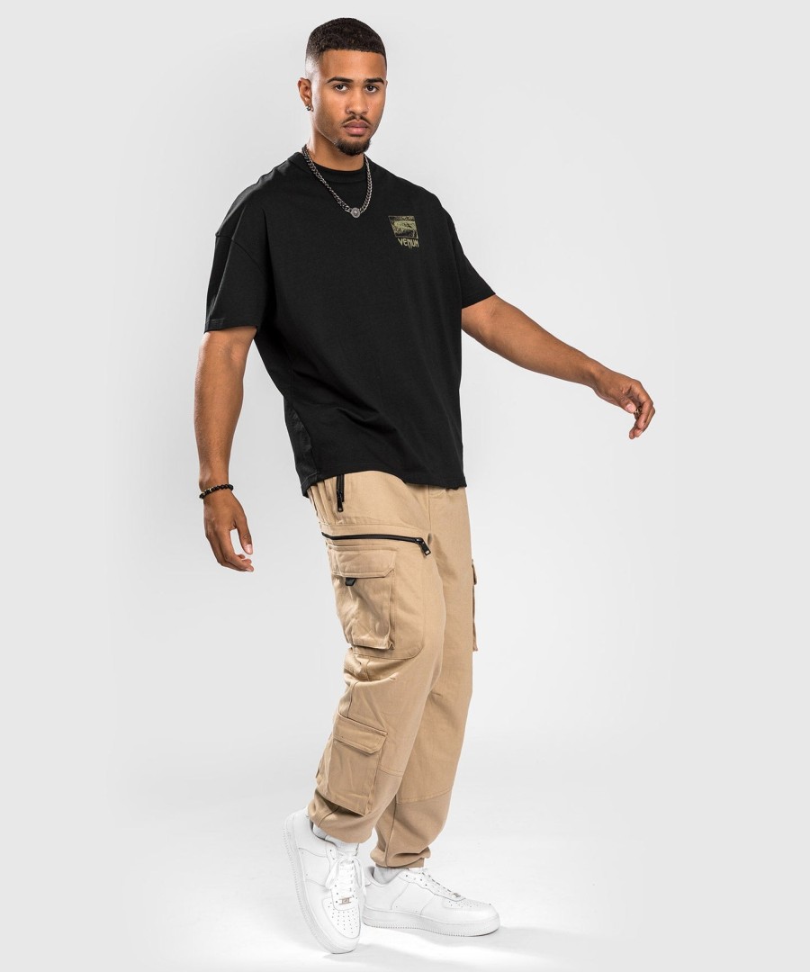 camiseta venum fangs - tamanho grande - preta