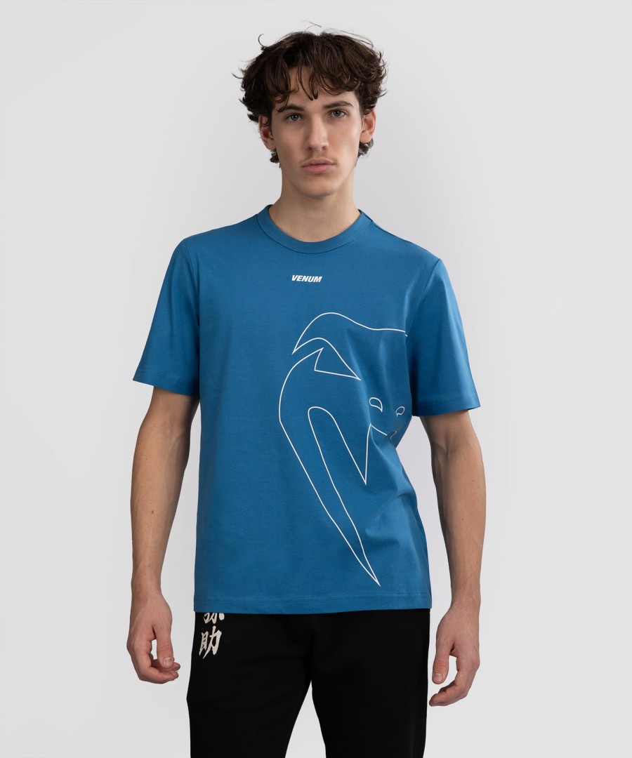 camiseta venum giant connect - azul nebuloso