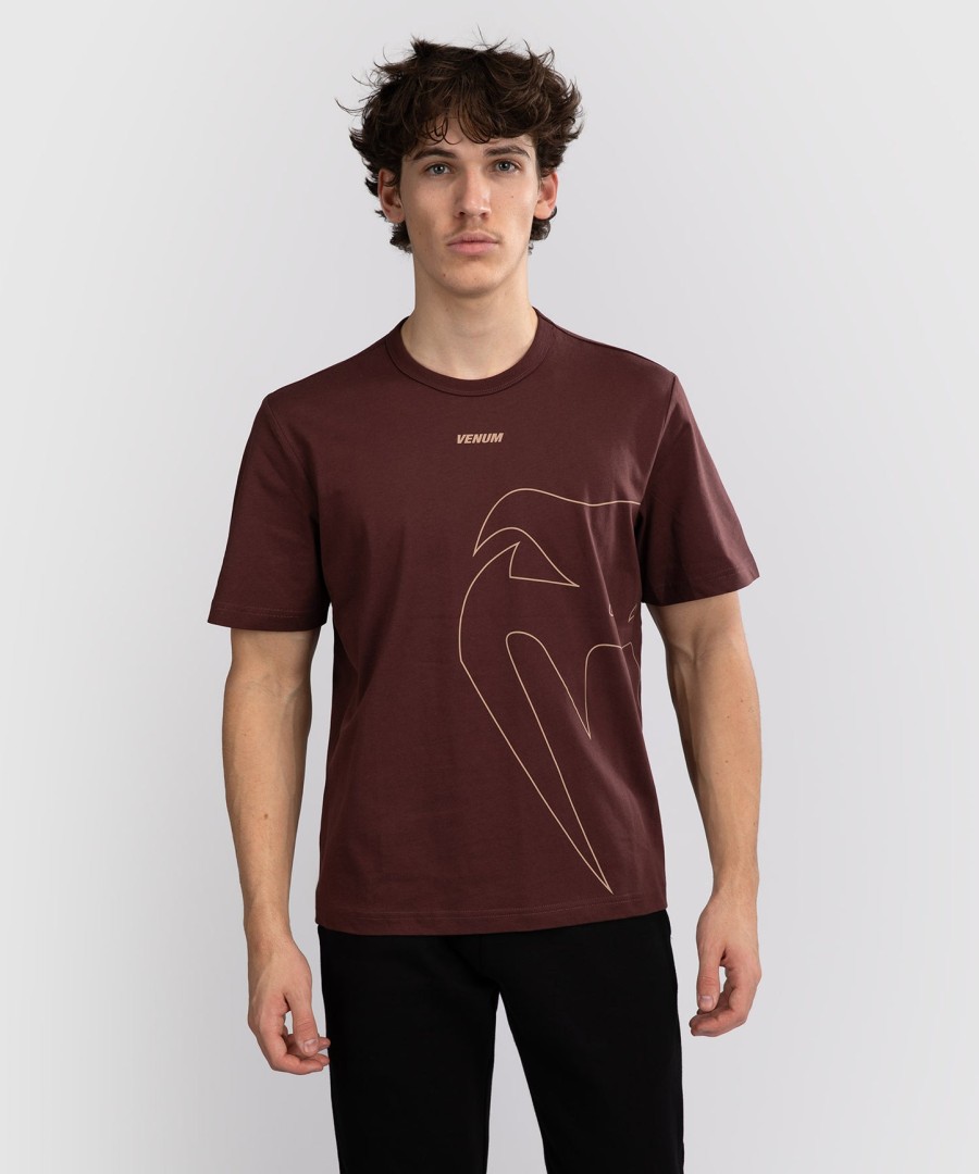 camiseta venum giant connect - marrom chocolate