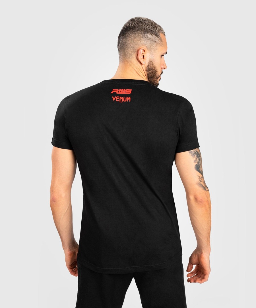 camiseta rws x venum - preta