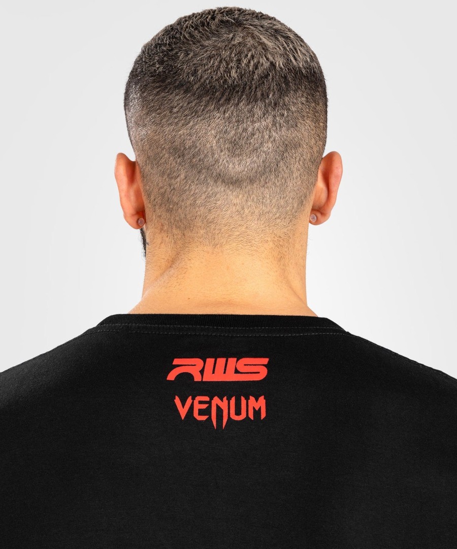 camiseta rws x venum - preta