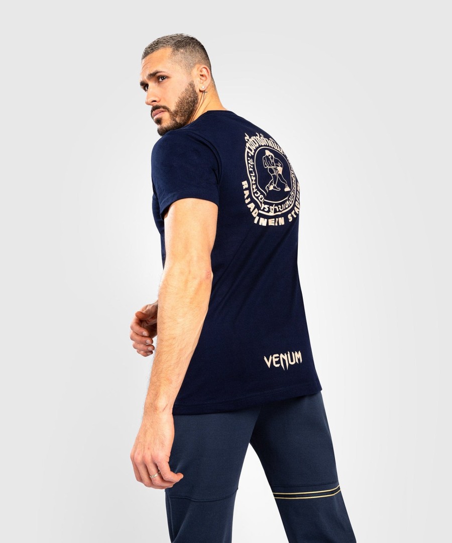 camiseta rajadamnern x venum - azul marinho