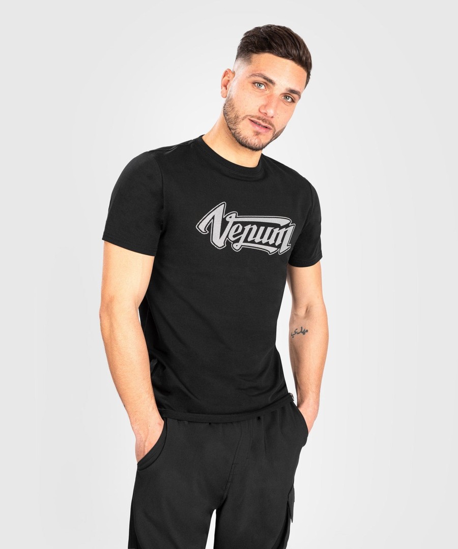 camiseta venum absolute 2.0 - corte ajustado - pretoprata