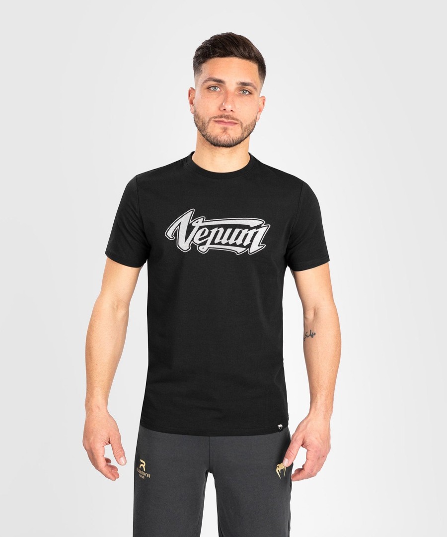 camiseta venum absolute 2.0 - corte ajustado - pretoprata