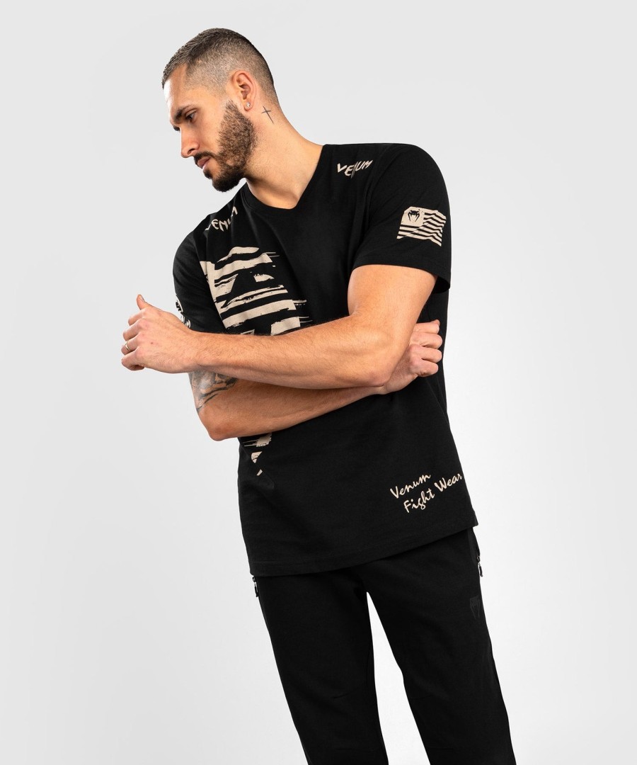 camiseta venum giant usa - corte regular - preta