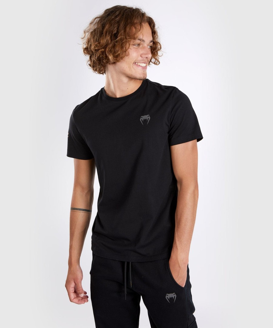 camiseta venum s47 - pretalaranja