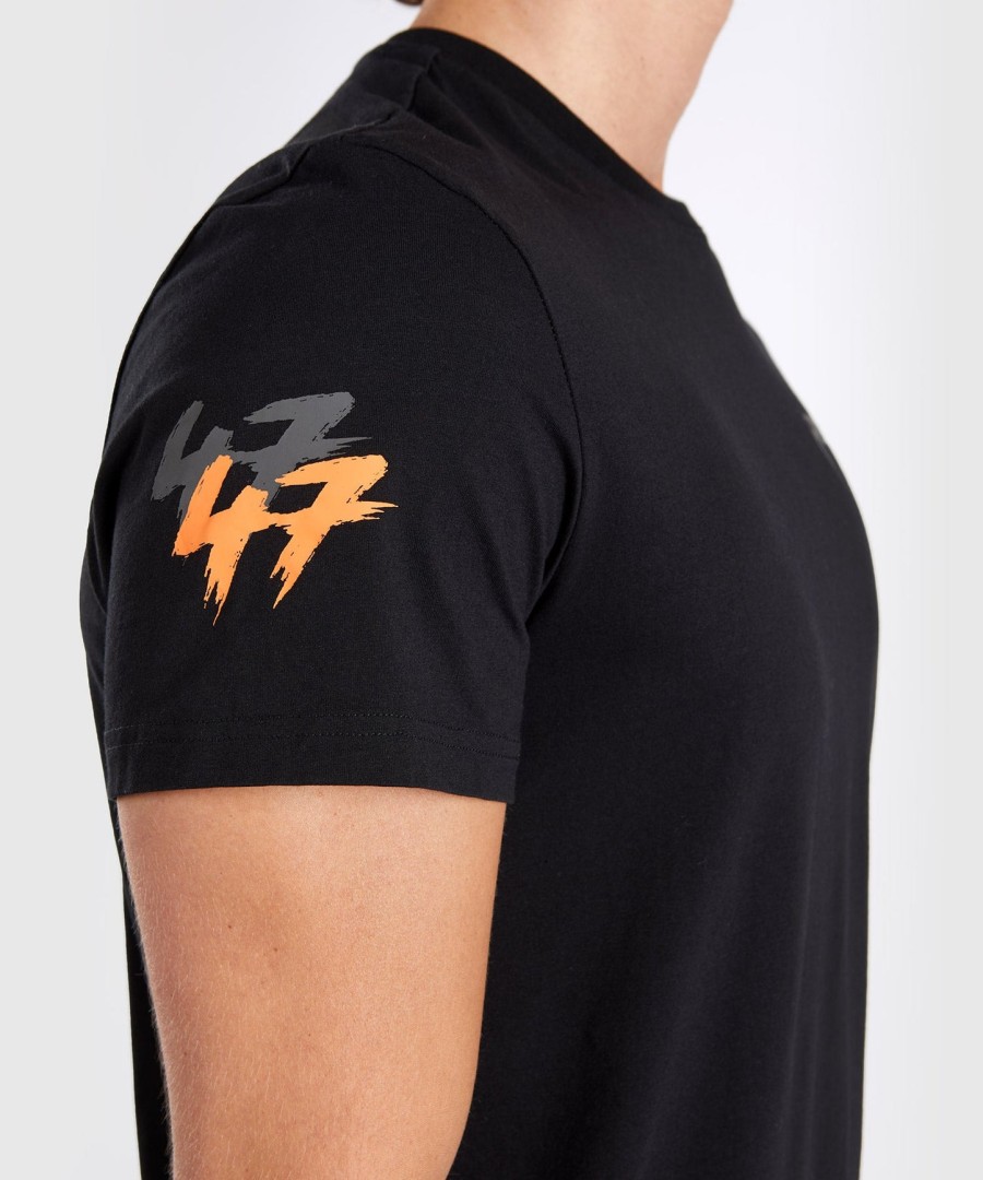 camiseta venum s47 - pretalaranja