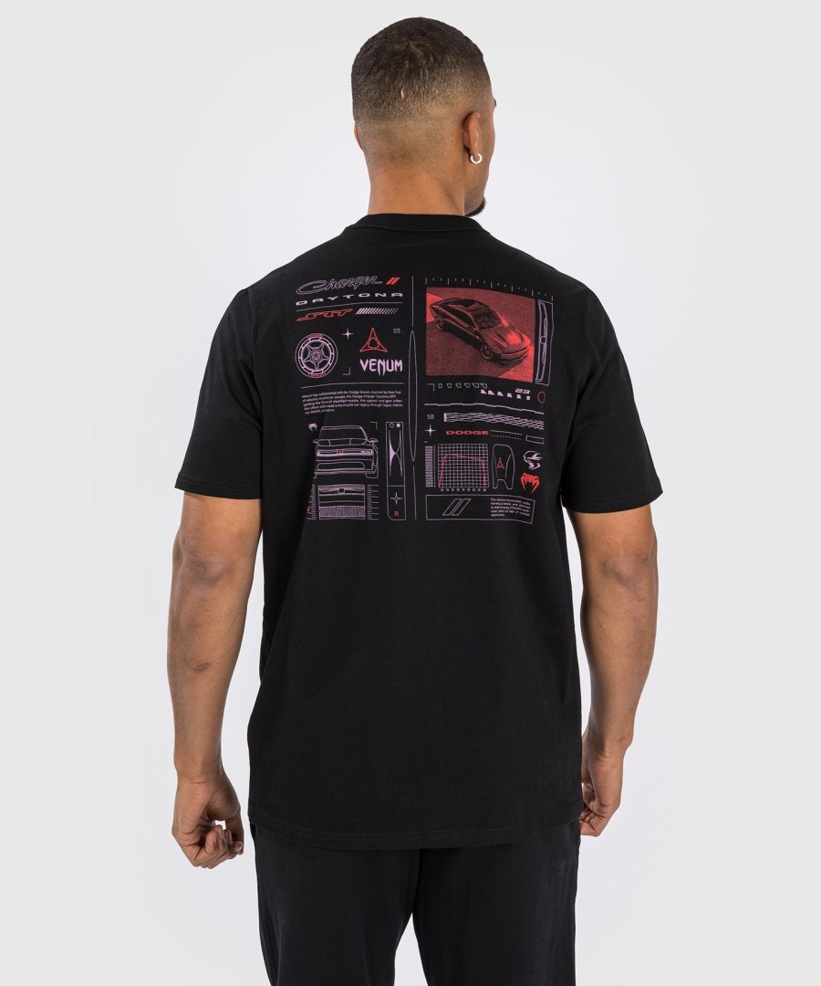 camiseta masculina venum x dodge banshee - preta