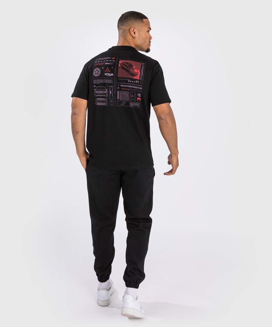 camiseta masculina venum x dodge banshee - preta