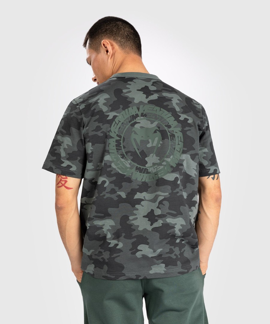 camiseta masculina venum vortex xl - camuflagem cáqui