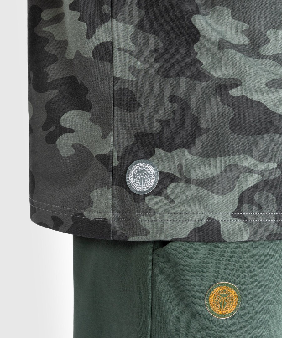 camiseta masculina venum vortex xl - camuflagem cáqui