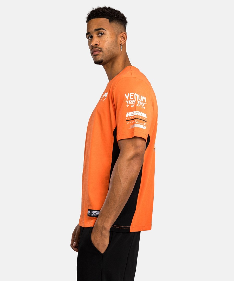 camiseta venum motorsport - tangerina