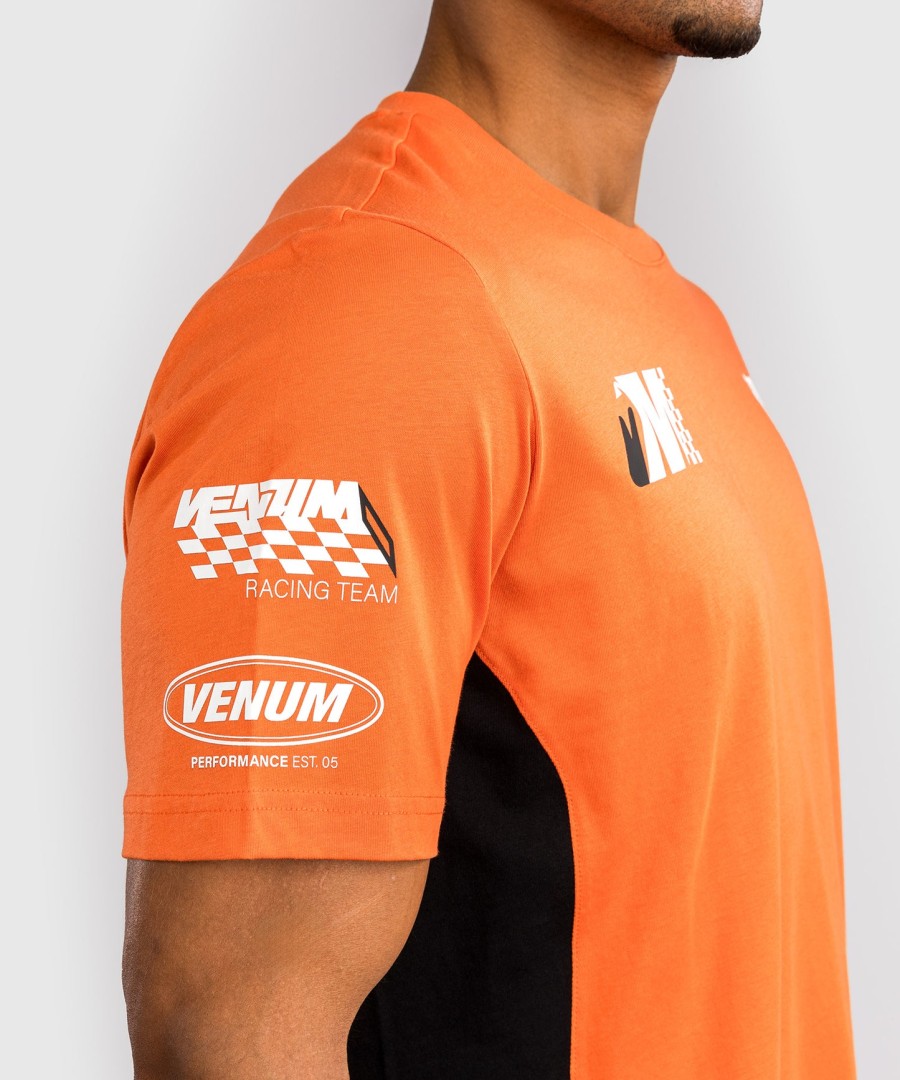 camiseta venum motorsport - tangerina