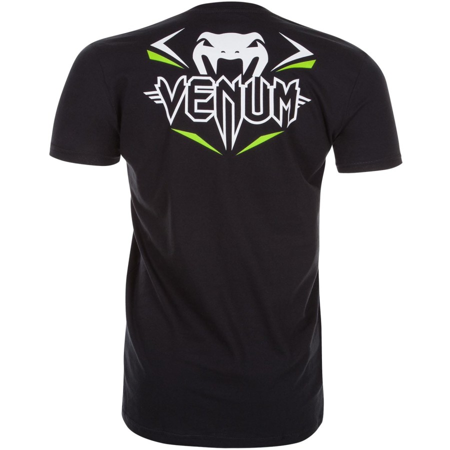camiseta venum strike fight - pretaverde neon