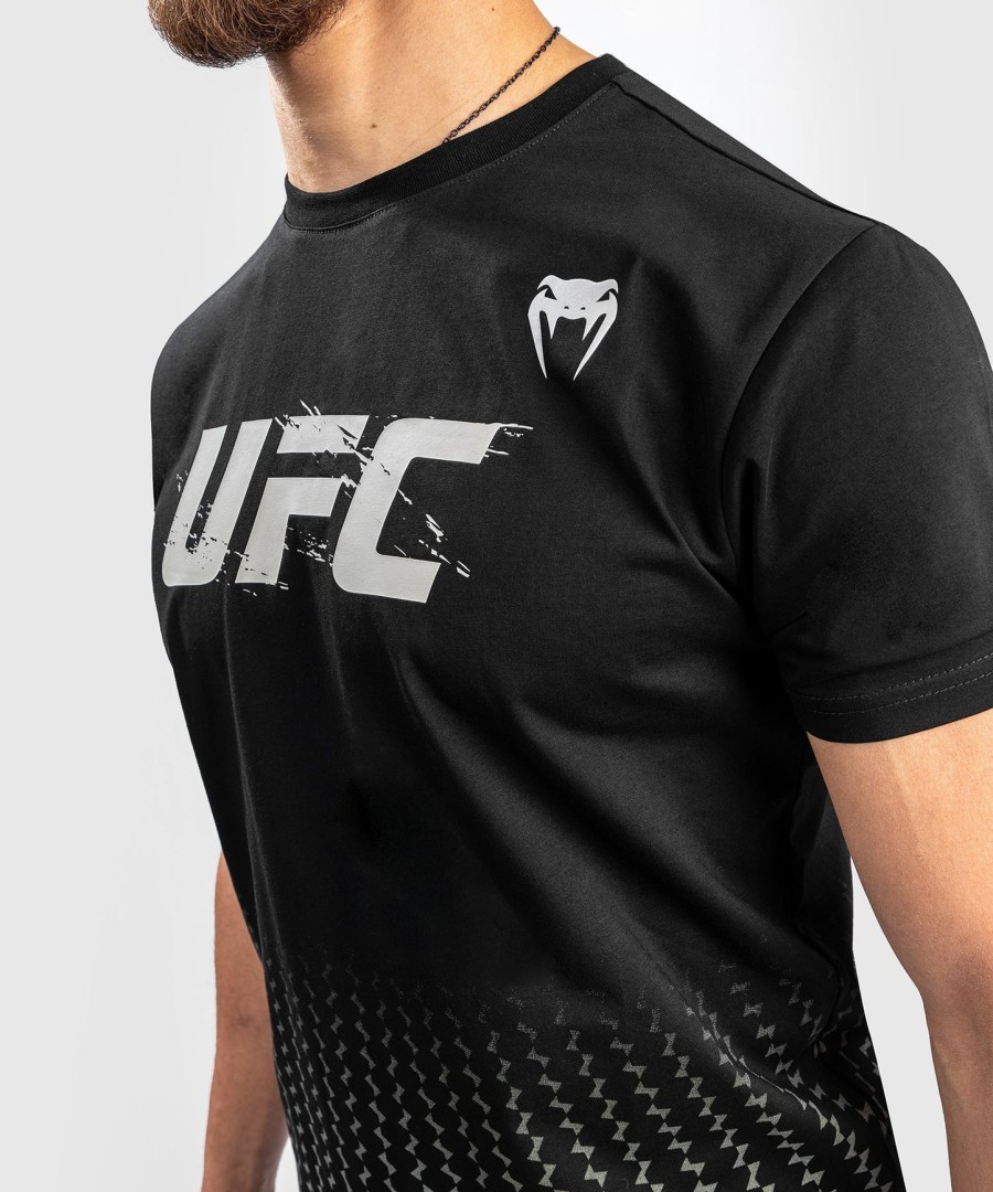camiseta de manga curta ufc venum authentic fight week masculina 2.0 - preta