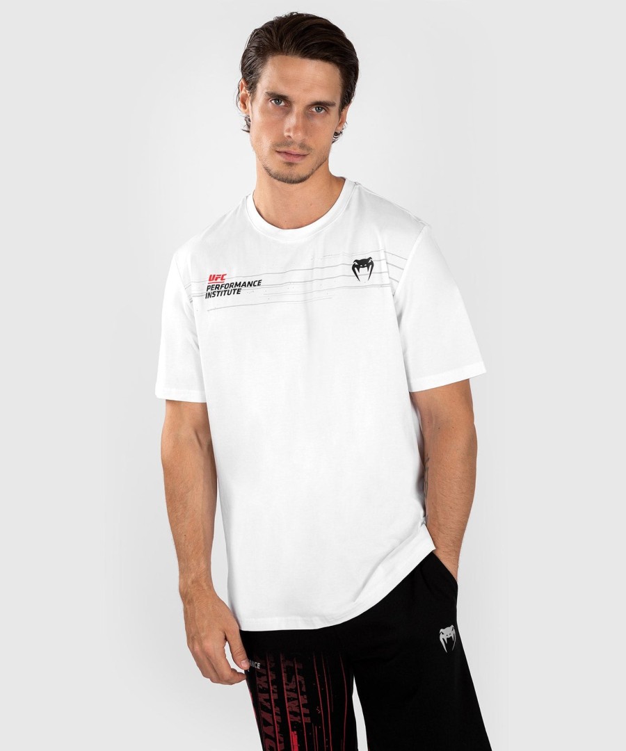 camiseta masculina ufc venum performance institute 2.0 - branca