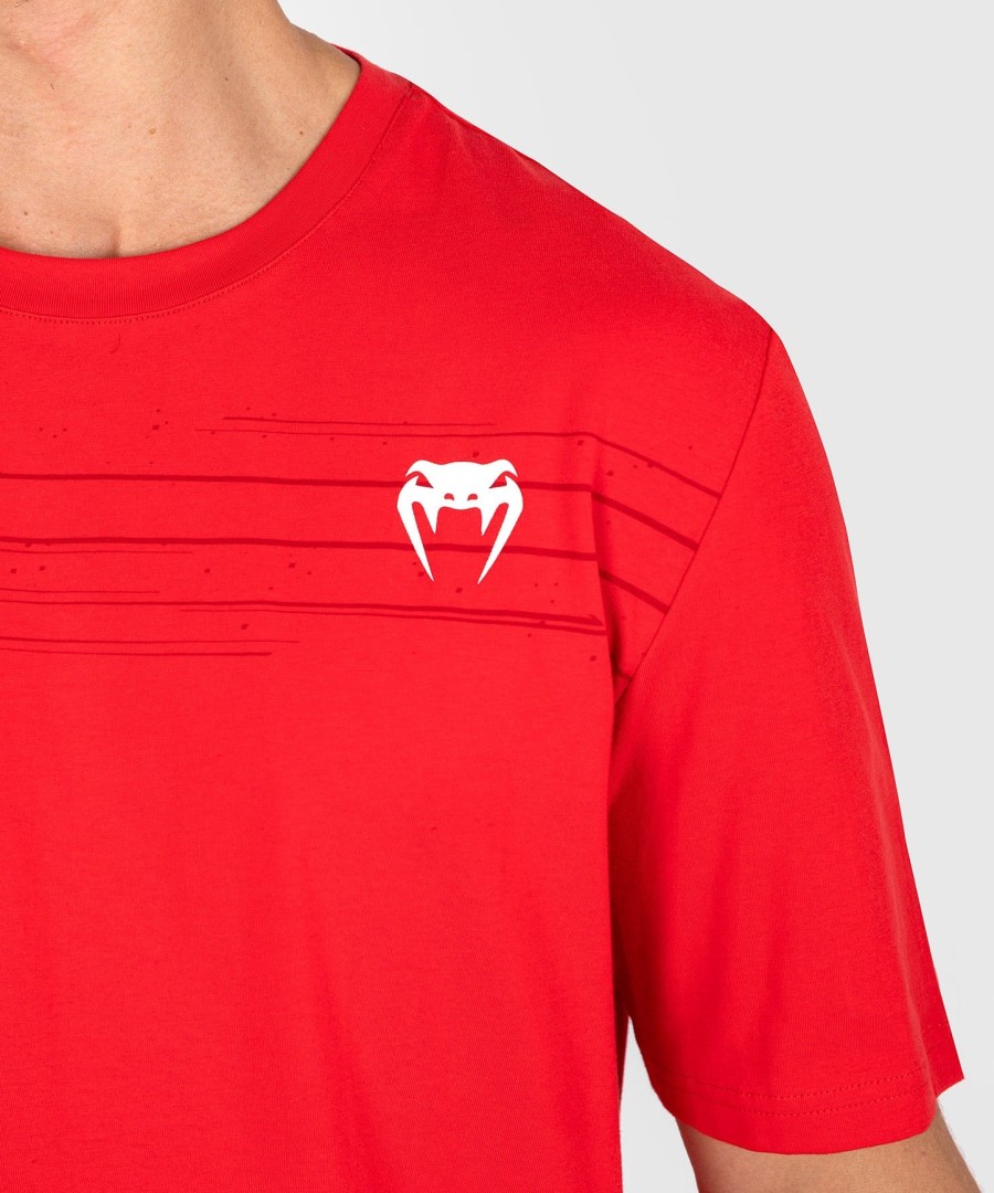 camiseta masculina ufc venum performance institute 2.0 - vermelha