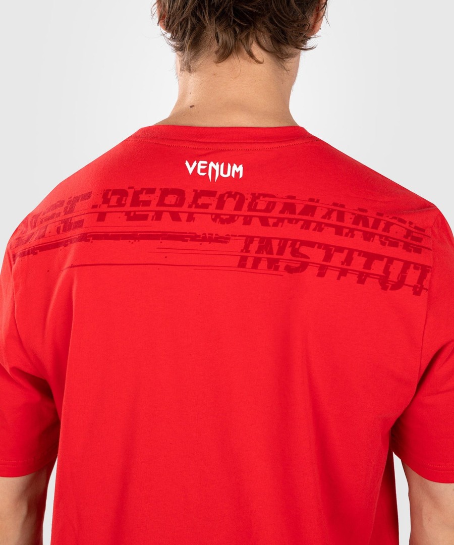 camiseta masculina ufc venum performance institute 2.0 - vermelha