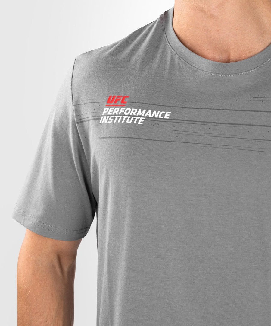 camiseta masculina ufc venum performance institute 2.0 - cinza