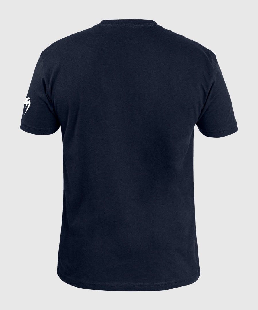 camiseta masculina ufc unrivaled by venum azul marinho com a bandeira francesa