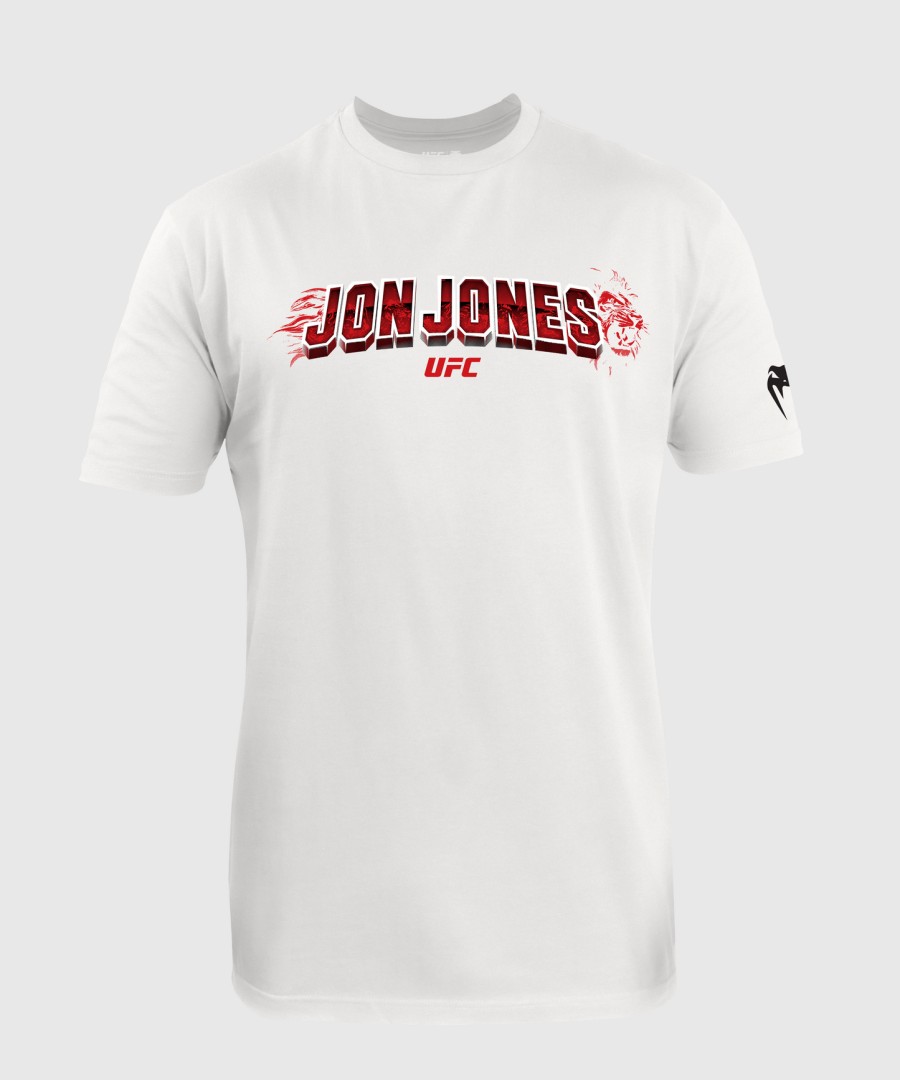 camiseta masculina ufc unrivaled by venum branca jon jones