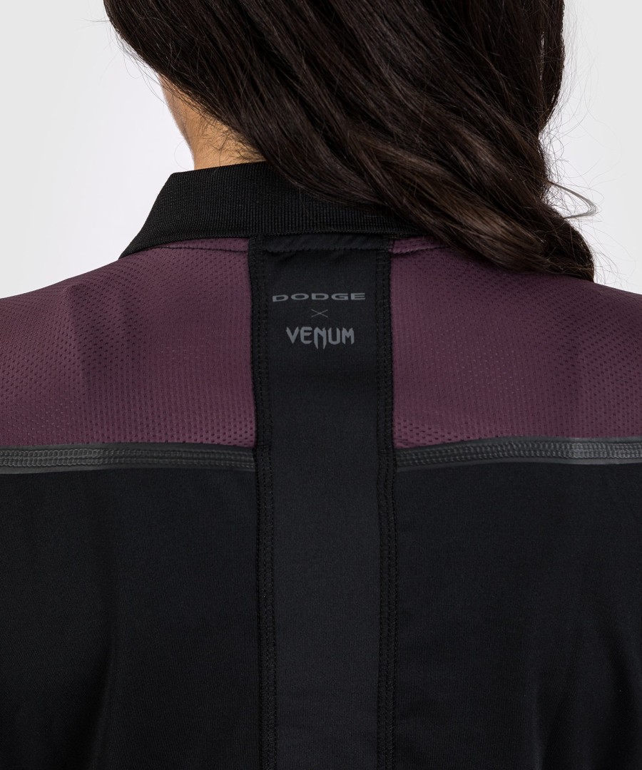 polo feminino venum x dodge banshee dry tech