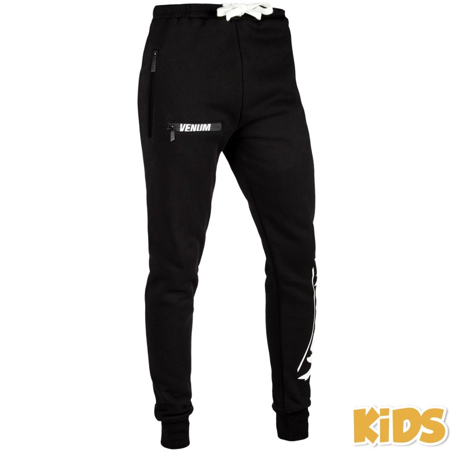calça de moletom infantil venum contender - pretobranco - exclusiva