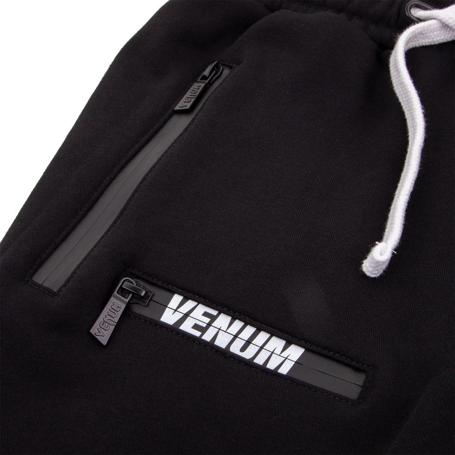 calça de moletom infantil venum contender - pretobranco - exclusiva