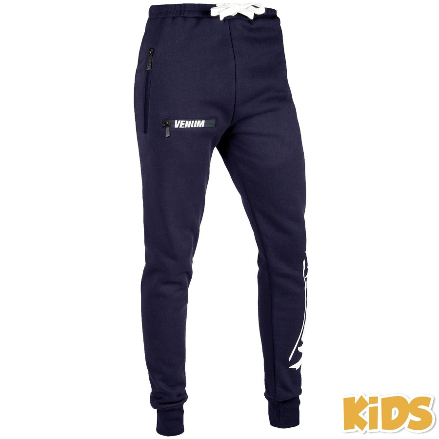 calça de moletom infantil venum contender - azul marinhoprata - exclusiva