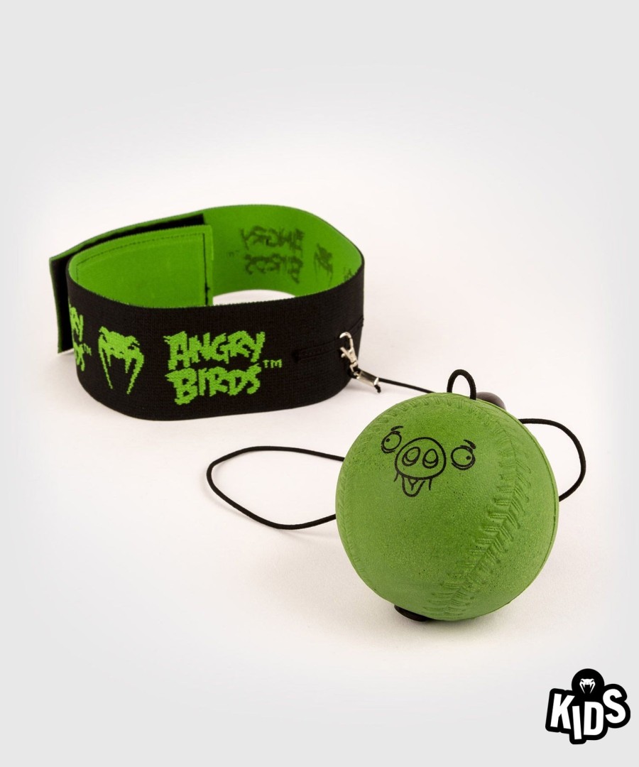 bola de reflexo venum angry birds - para crianças - verde