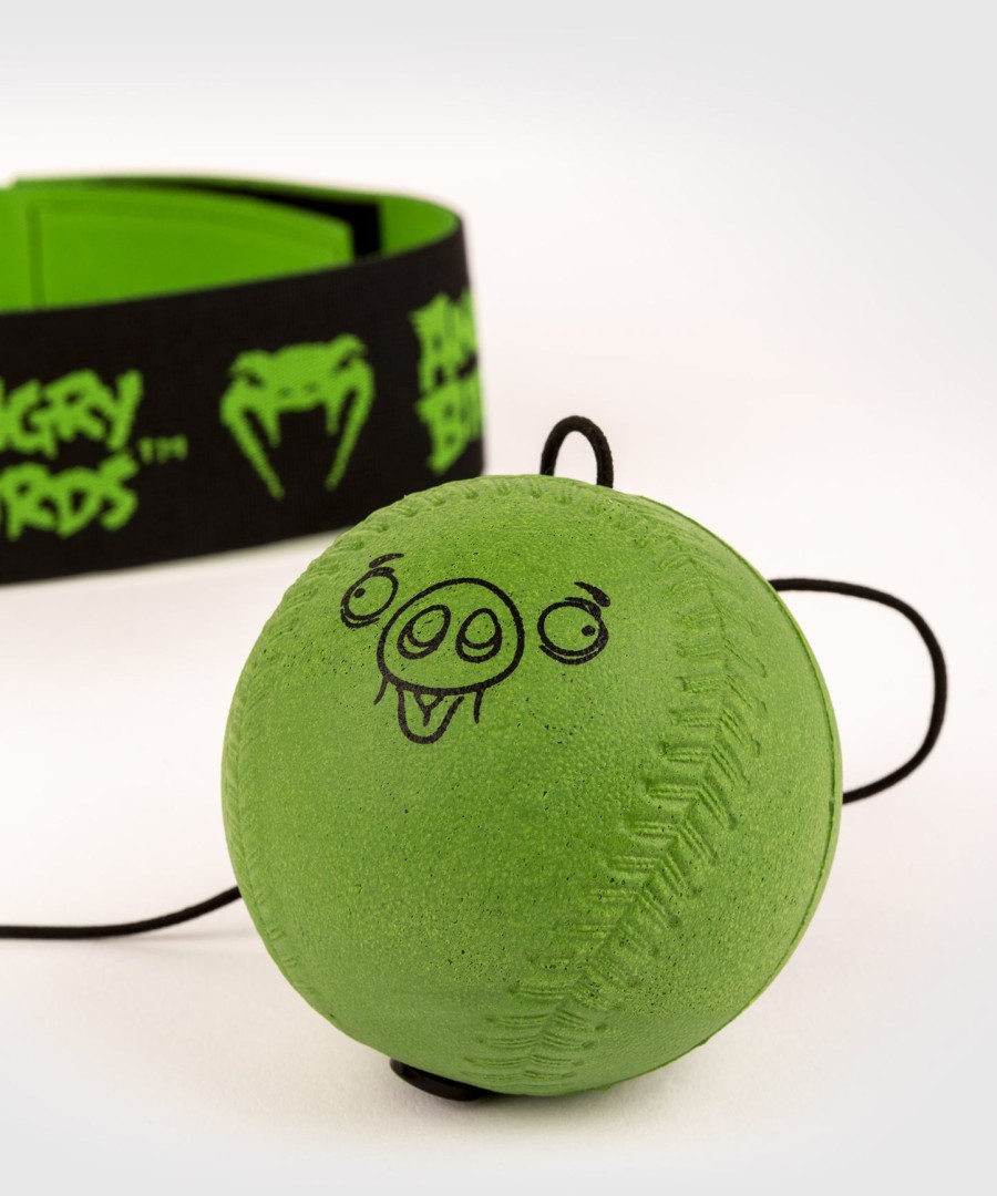 bola de reflexo venum angry birds - para crianças - verde