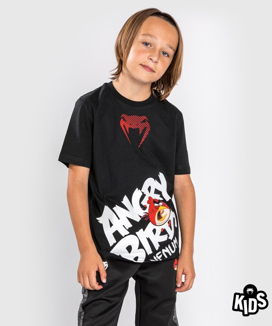 camiseta angry birds x venum - infantil